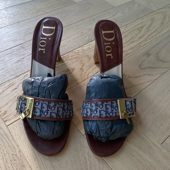 DIOR Slide Block Heels - Picture 3 of 7